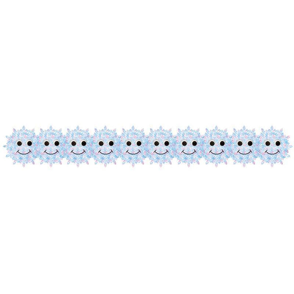 HAPPY SNOWFLAKES BORDER-Arts & Crafts-JadeMoghul Inc.