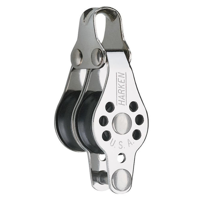 Harken 22mm Double Micro Block w-Becket [227]-Blocks-JadeMoghul Inc.