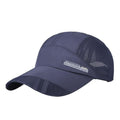 Hat Cap Men Quick Dry Sport hat Adjustable casquette chapeu Letter mesh men caps For Running Hiking-DE-One Size-JadeMoghul Inc.