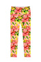 Havana Flash Lucy Floral Print Performance Legging - Women-Havana Flash-XS-Green/Pink/Yellow-JadeMoghul Inc.