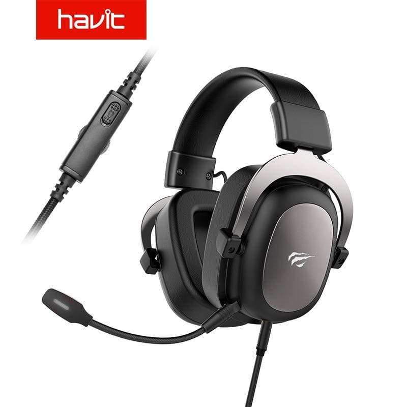 HAVIT Wired Headset Gamer PC 3.5mm PS4 Headsets Surround Sound & HD Microphone Gaming Overear Laptop Tablet Gamer JadeMoghul Inc. 