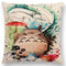 Hayao Miyazaki Works Watercolor Totoro Howl's Moving Castle Spirited Away Castle In The Sky Cushion Sofa Throw Pillow-a016621-45x45cm No Filling-JadeMoghul Inc.
