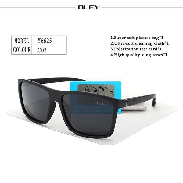 HD Polarized Men Sunglasses / Unisex Driving Goggles-Y6625 C3-JadeMoghul Inc.
