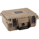 HD Series Small Pistol Case (Desert Tan)-Camping, Hunting & Accessories-JadeMoghul Inc.