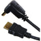 HDMI Cable with 1 Right Angle Connector, 6ft-Cables, Connectors & Accessories-JadeMoghul Inc.