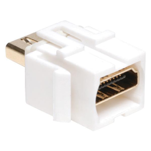 HDMI(R) Keystone Snap-In Wall Plate Coupler-Cables, Connectors & Accessories-JadeMoghul Inc.