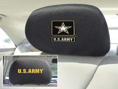 Custom Logo Rugs U.S. Armed Forces Sports  Army Head Rest Cover 10"x13"