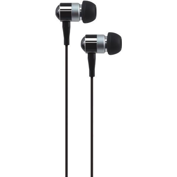 Headphones & Headsets PEB02 In-Ear Aluminum Stereo Earbuds (Black) Petra Industries