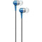 Headphones & Headsets PEB02 In-Ear Aluminum Stereo Earbuds (Blue) Petra Industries