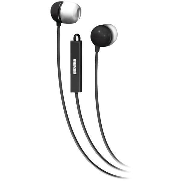 Headphones & Headsets Stereo In-Ear Earbuds with Microphone & Remote (Black) Petra Industries