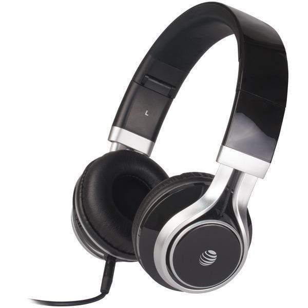 Headphones & Headsets Stereo Over-Ear Headphones with Microphone (Black) Petra Industries