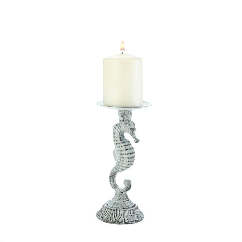 Health & Beauty Candle Decoration White Seahorse Candleholder Koehler