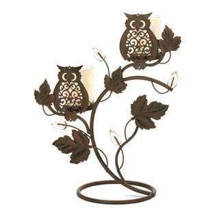 Health & Beauty Gifts Decoration Ideas Wise Owl Duo Votive Stand Koehler