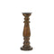 Candle Decoration Tall Antique Style Wooden Candleholder
