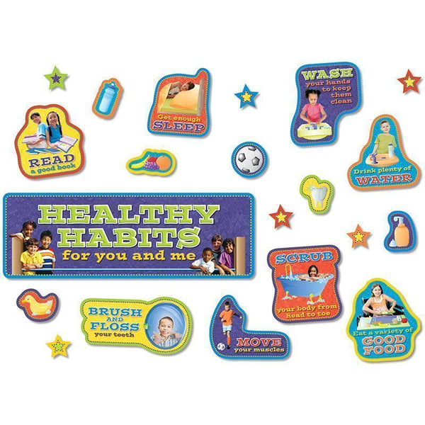 HEALTHY HABITS BB SET - 38 PIECES-Learning Materials-JadeMoghul Inc.