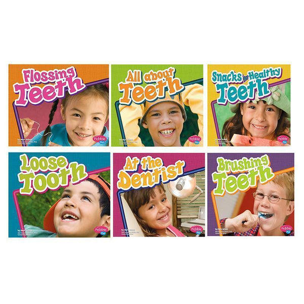 HEALTHY TEETH BOOK SET OF 6-Learning Materials-JadeMoghul Inc.