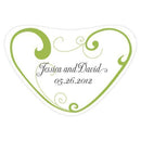 Heart Filigree Heart Container Sticker Grass Green (Pack of 1)-Wedding Favor Stationery-Aqua Blue-JadeMoghul Inc.