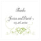 Heart Filigree Square Tag Grass Green (Pack of 1)-Wedding Favor Stationery-Periwinkle-JadeMoghul Inc.