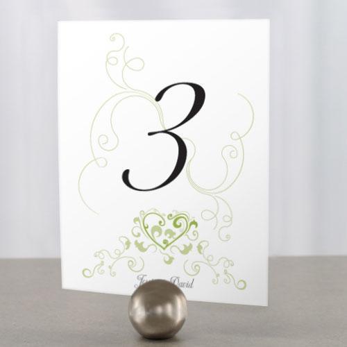 Heart Filigree Table Number Numbers 85-96 Ruby (Pack of 12)-Table Planning Accessories-Daiquiri Green-1-12-JadeMoghul Inc.