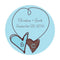 Heart Strings Small Sticker Vintage Pink (Pack of 1)-Wedding Favor Stationery-Ruby-JadeMoghul Inc.
