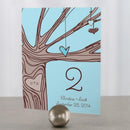 Heart Strings Table Number Numbers 1-12 Aqua Blue (Pack of 12)-Table Planning Accessories-Ruby-37-48-JadeMoghul Inc.