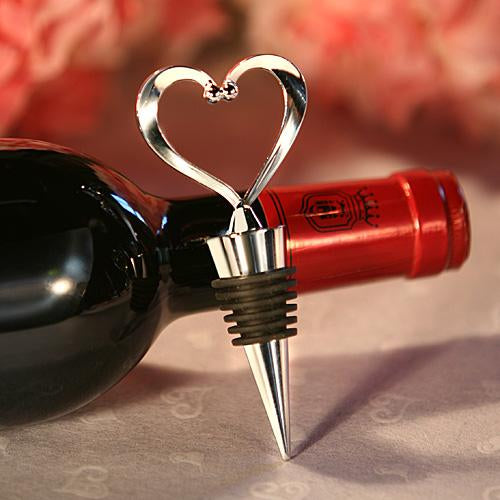 Heart Wine Bottle Stoppers-Personalized Gifts for Men-JadeMoghul Inc.
