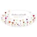 Hearts Small Cling Cool (Pack of 1)-Wedding Signs-Red-JadeMoghul Inc.