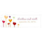 Hearts Small Rectangular Tag Cool (Pack of 1)-Wedding Favor Stationery-Victorian Purple-JadeMoghul Inc.