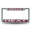 Car License Plate Frame Heat Bling Chrome Frame