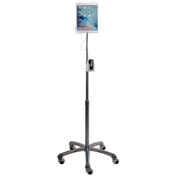 Heavy-Duty Gooseneck Floor Stand for iPad(R)/Tablet-iPad & Docking Stations-JadeMoghul Inc.