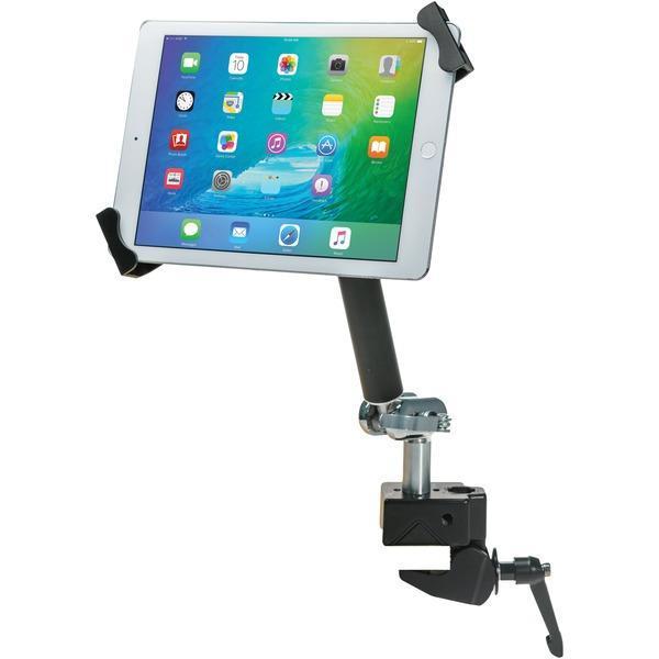 Heavy-Duty Security Pole Clamp for 7"-14" Tablets-iPad & Docking Stations-JadeMoghul Inc.