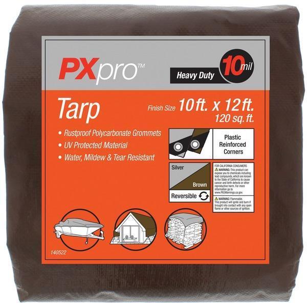 Heavy-Duty Tarp (10ft x 12ft)-Moving Supplies-JadeMoghul Inc.