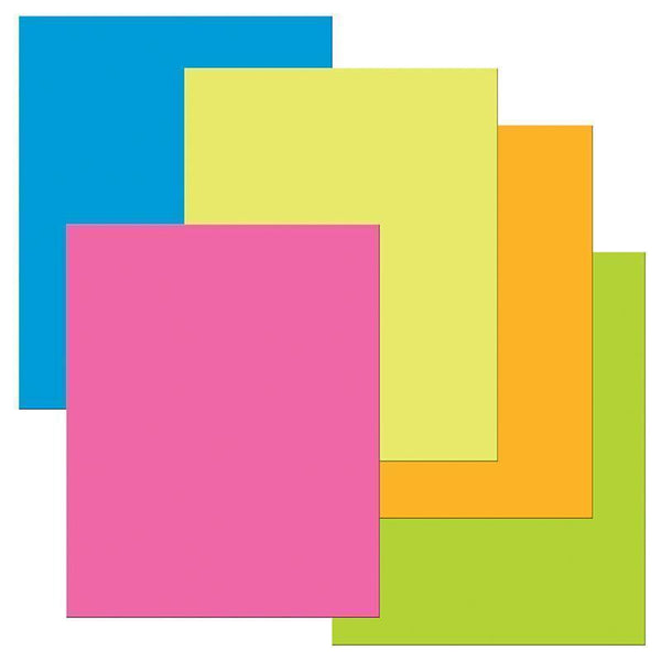 HEAVY POSTER BOARD NEON ASSORT 25PK-Arts & Crafts-JadeMoghul Inc.