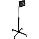 Height-Adjustable Gooseneck Stand with Casters for iPad(R)/Tablet-iPad & Docking Stations-JadeMoghul Inc.