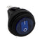 HEISE Rocker Switch - Illuminated Blue Round - 5-Pack [HE-BRS]-Accessories-JadeMoghul Inc.