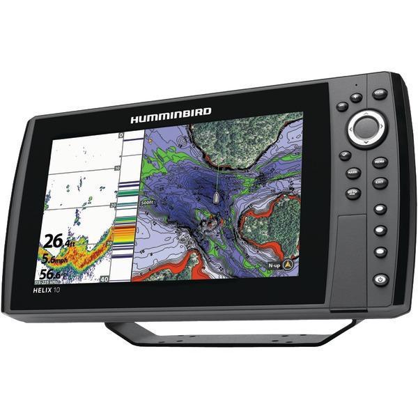 HELIX(R) 10 CHIRP GPS G2N Fishfinder-Fishfinders, Transducers & Accessories-JadeMoghul Inc.