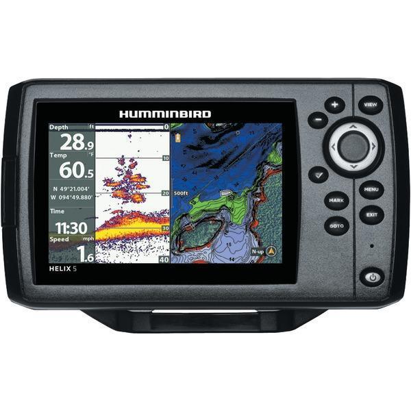 HELIX(R) 5 CHIRP GPS G2 Fishfinder-Fishfinders, Transducers & Accessories-JadeMoghul Inc.