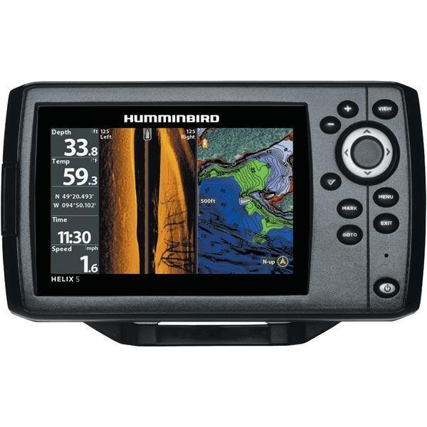 HELIX(R) 5 CHIRP SI GPS G2 Fishfinder-Fishfinders, Transducers & Accessories-JadeMoghul Inc.