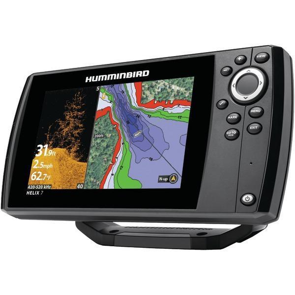 HELIX(R) 7 CHIRP DI GPS G2 Fishfinder-Fishfinders, Transducers & Accessories-JadeMoghul Inc.