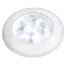 Hella Marine Courtesy Light - Warm White w-White Rim [980500741]-Interior / Courtesy Light-JadeMoghul Inc.
