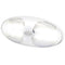 Hella Marine DuraLED 12 Interior-Exterior Lamp w-Switch - White LED - White Housing [980704001]-Interior / Courtesy Light-JadeMoghul Inc.