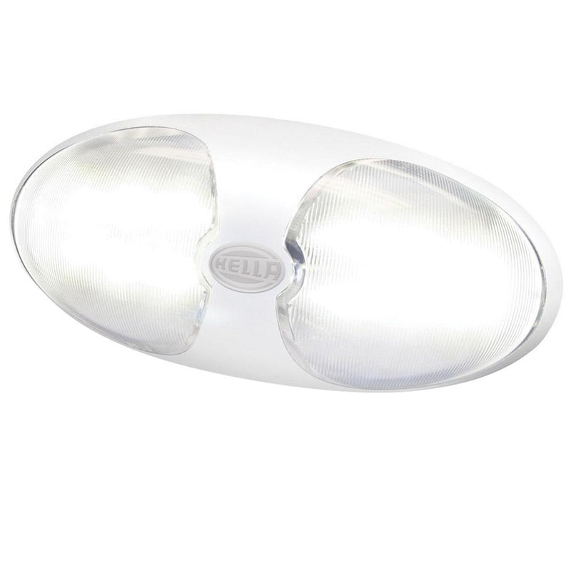 Hella Marine DuraLED 12 Interior-Exterior Lamp - White LED - White Housing [959700101]-Interior / Courtesy Light-JadeMoghul Inc.