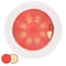 Hella Marine EuroLED 150 Recessed Surface Mount Touch Lamp - Red-Warm White LED - White Plastic Rim [980630102]-Interior / Courtesy Light-JadeMoghul Inc.