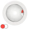 Hella Marine EuroLED 150 Recessed Surface Mount Touch Lamp - Red-White LED - White Plastic Rim [980630002]-Interior / Courtesy Light-JadeMoghul Inc.