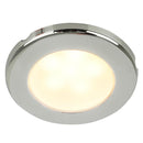 Hella Marine EuroLED 75 3" Round Screw Mount Down Light - Warm White LED - Stainless Steel Rim - 24V [958109121]-Dome/Down Lights-JadeMoghul Inc.