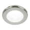 Hella Marine EuroLED 75 3" Round Screw Mount Down Light - White LED - Stainless Steel Rim - 24V [958110121]-Dome/Down Lights-JadeMoghul Inc.