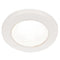 Hella Marine EuroLED 75 3" Round Screw Mount Down Light - White LED - White Plastic Rim - 12V [958110011]-Dome/Down Lights-JadeMoghul Inc.