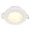 Hella Marine EuroLED 75 3" Round Spring Mount Down Light - Warm White LED - White Plastic Rim - 24V [958109611]-Dome/Down Lights-JadeMoghul Inc.