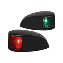Hella Marine NaviLED Deck Mount Port & Starboard Pair - 2nm - Colored Lens-Black Housing [980620801]-Navigation Lights-JadeMoghul Inc.