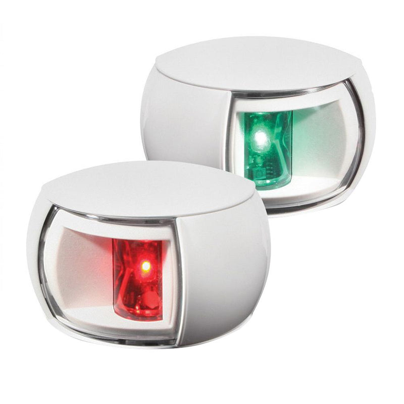 Hella Marine NaviLED Port & Starboard Pair - 2nm - Clear Lens-White Housing [980520911]-Navigation Lights-JadeMoghul Inc.